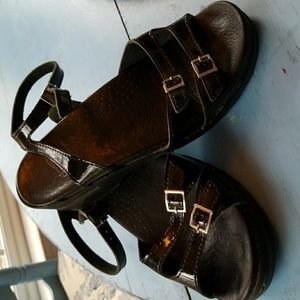 Vintage Patent Leather Dansko Sandal 39